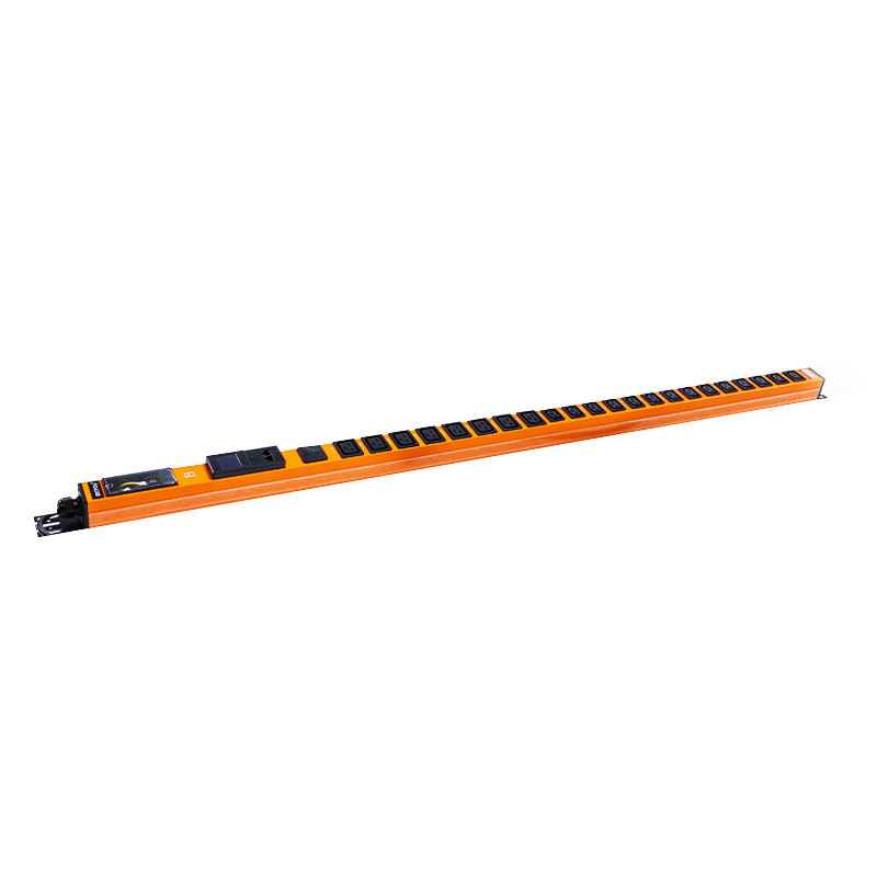 22 salidas IEC C13 IEC C19 1.5U PDU con protección contra sobretensiones Instalación vertical PDU para rack equipada con medición RS485 intercambiable en caliente