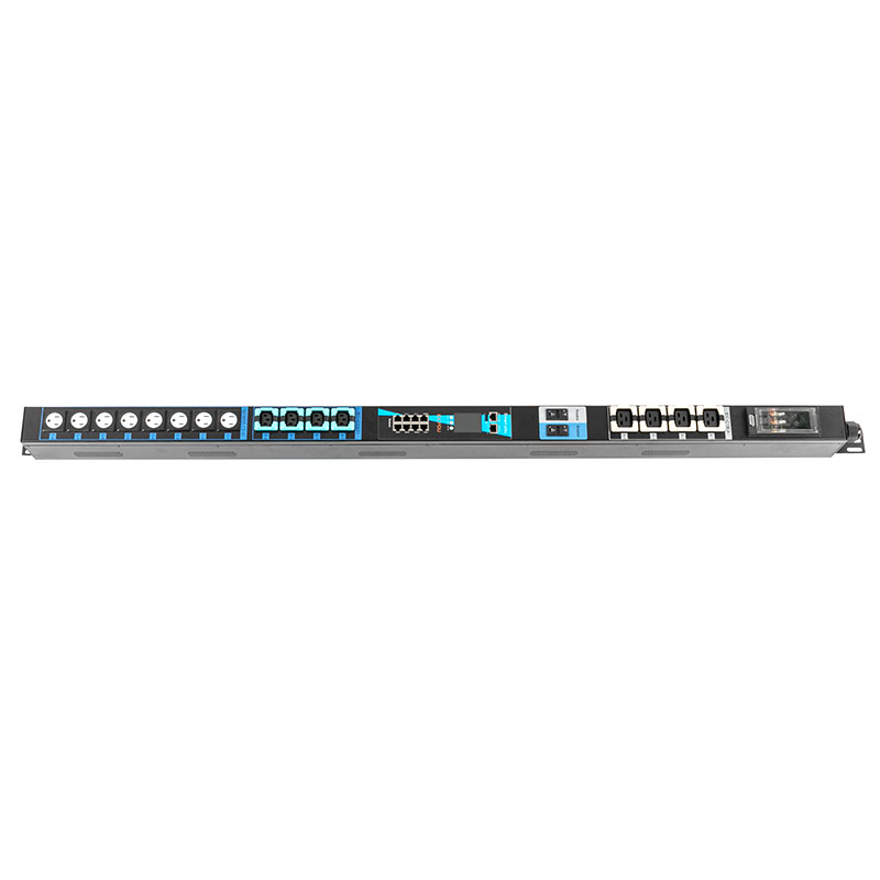 PDU de Rack Ecológico Inteligente con Disyuntor TCP/IP Vertical de EE. UU. C13 C19 de 16 Salidas