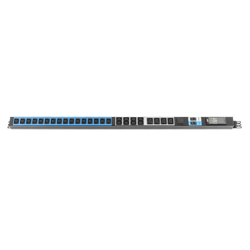 PDU de Rack con Interruptor SPD Vertical C13 C19 de 28 Salidas